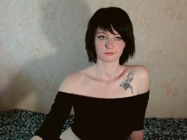 HimitsuX Caucasian Webcam Model Straight Gray Eyes Webcam Female