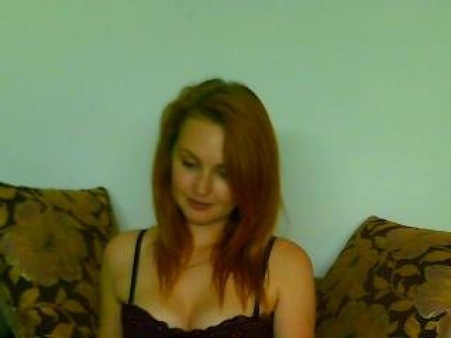 Tineya Caucasian Shaved Pussy Babe Redhead Female Medium Tits