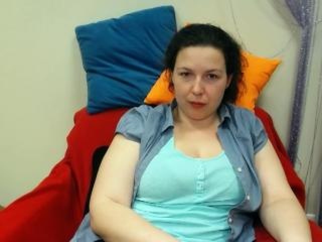 KarinaHOT Babe Brunette Webcam Model Straight Green Eyes Tits Female