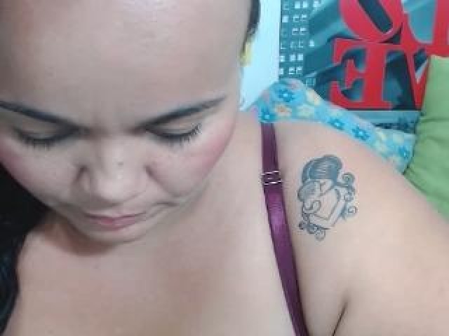 OneLustyBBW Straight Shaved Pussy Brunette Large Tits Brown Eyes Female