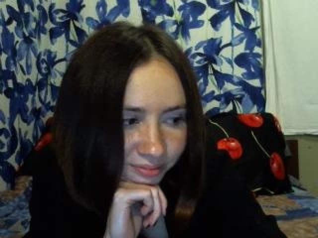 Adelina5555 Shaved Pussy Brunette Webcam Model Babe Small Tits Female