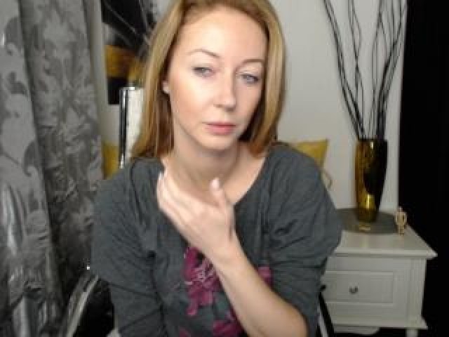 Nadja25 Webcam Model Shaved Pussy Caucasian Blonde Blue Eyes Tits