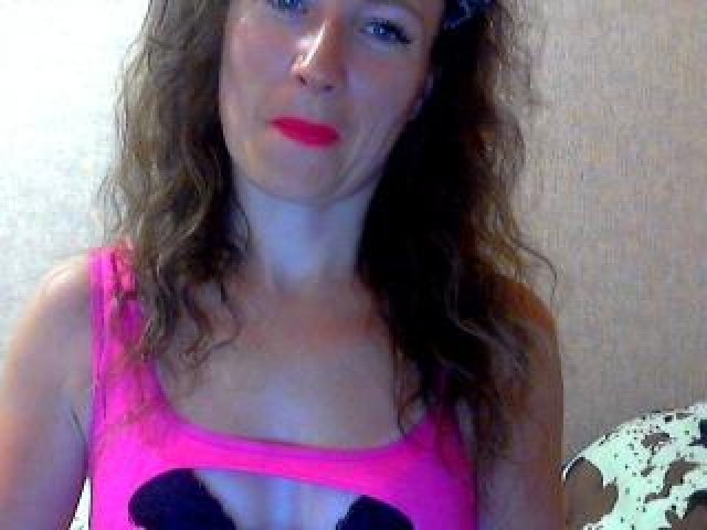 Sexymyrka Webcam Model Pussy Tits Brunette Blue Eyes Small Tits