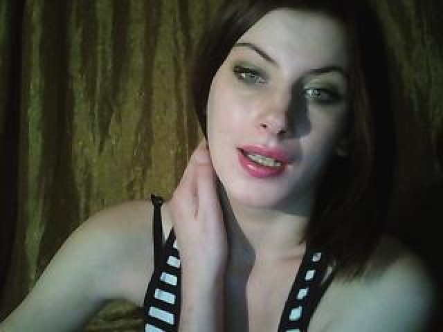 Liussyy Webcam Model Tits Babe Blonde Caucasian Shaved Pussy
