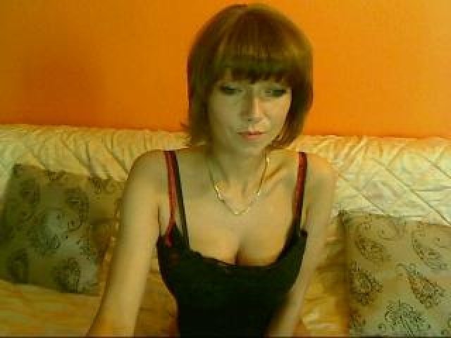 GloryMarta Redhead Webcam Model Blue Eyes Shaved Pussy Caucasian Tits