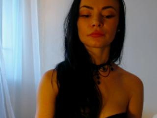 AlibiRai Shaved Pussy Brunette Female Brown Eyes Babe Tits Webcam