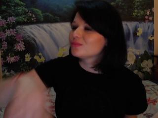 SweetLadyWoW Shaved Pussy Straight Medium Tits Babe Brunette Green Eyes