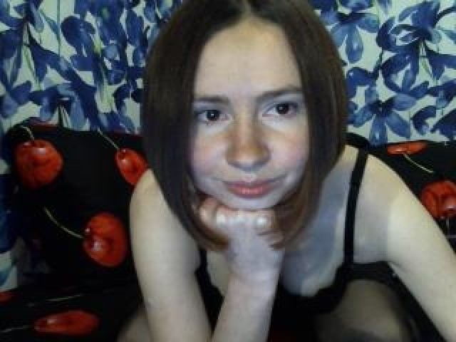 Adelina5555 Brunette Brown Eyes Webcam Small Tits Tits Pussy