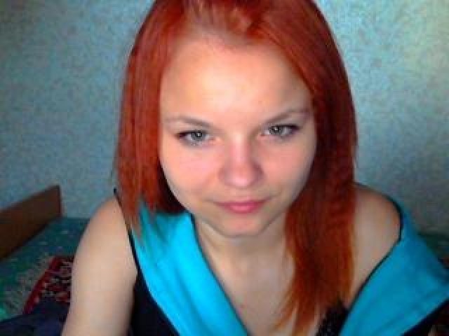 Leylya Caucasian Shaved Pussy Female Redhead Green Eyes Pussy